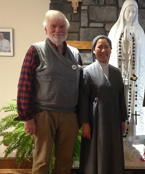 Robert Marko and Sr. Kayle Nguyen