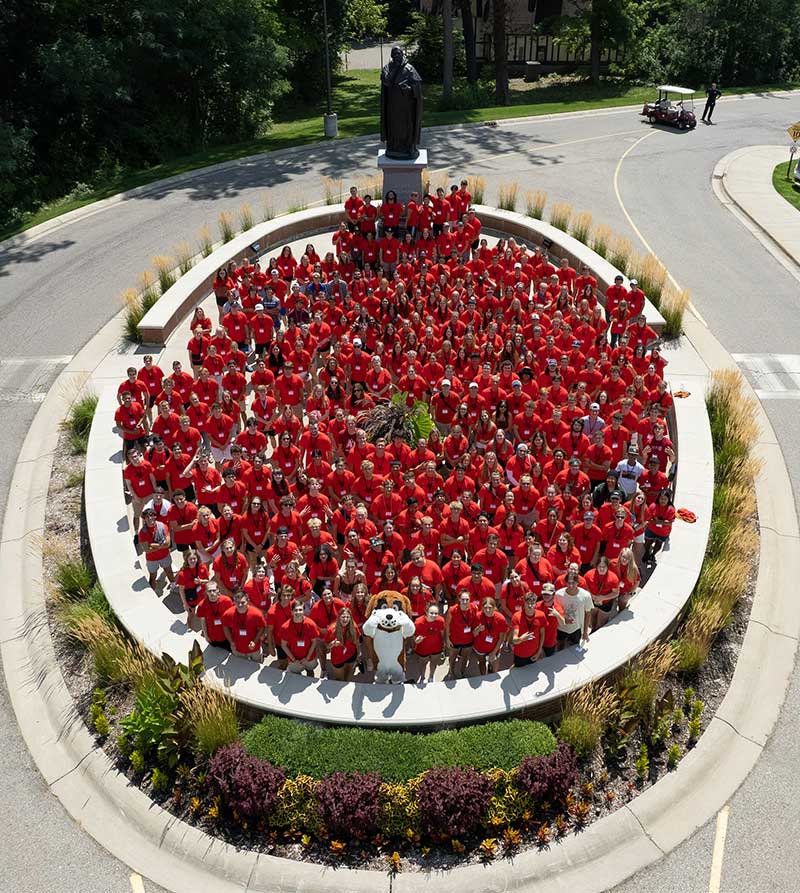 Orientation at Aquinas College, Grand Rapids, Michigan