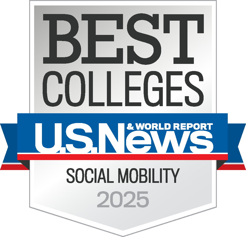 Badge for Best Colleges for Social Mobility