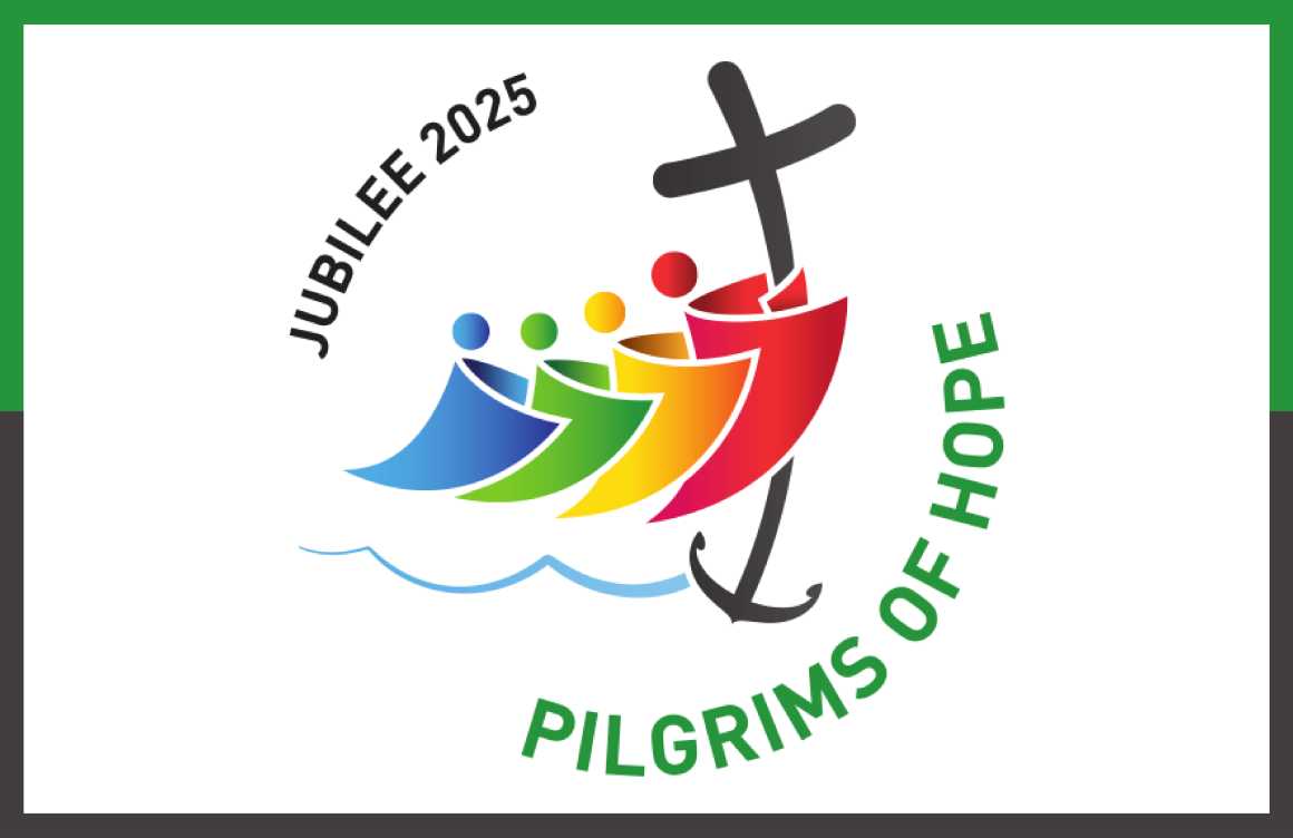 Logo: Jubilee 2025 - Pilgrims of Hope