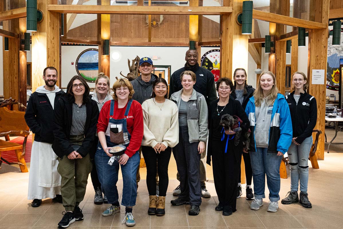 Class trip to Mackinaw Island to study history and culture of Anishinaabe