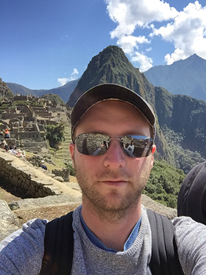 Luke in Machu Picchu