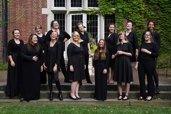 Women's Chorus laughing