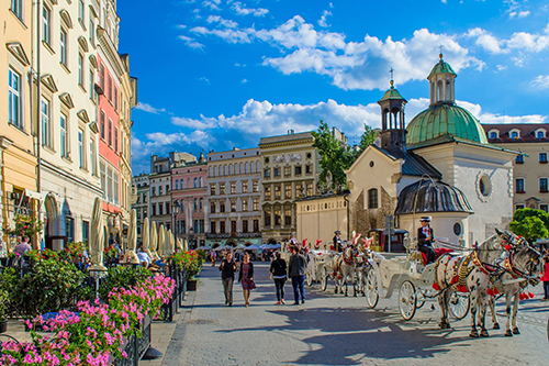 street in poland